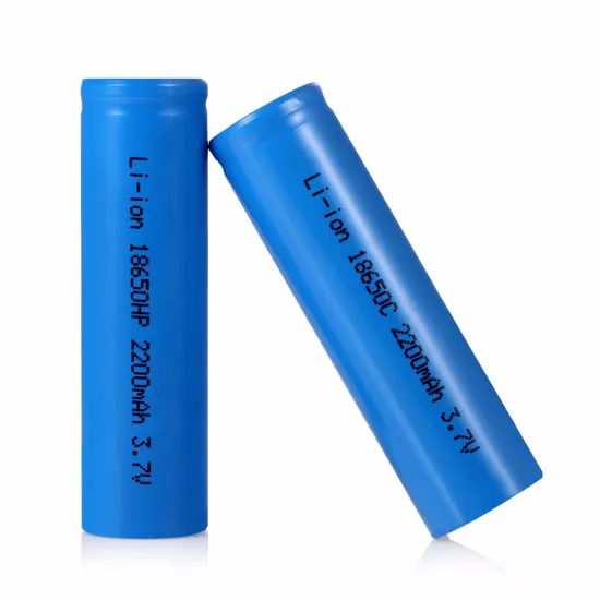 E-Cigarette 20A-30A Discharge Current 18650 2200mAh Lithium Battery