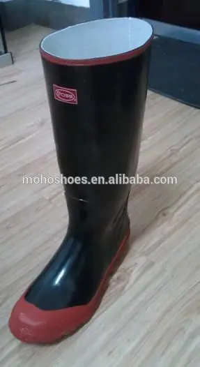Men Mining Safty Boots With Steel Toe for men ,rubber boot of steel toe
