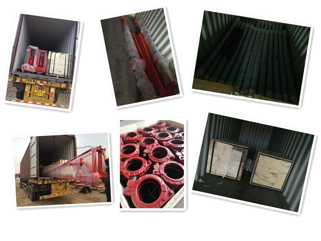 Concrete Pump Parts Loadng