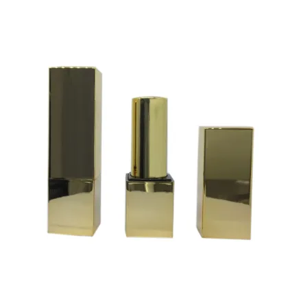 Gradient Gold Lipstick Tube Wholesale Cosmetic Packaging