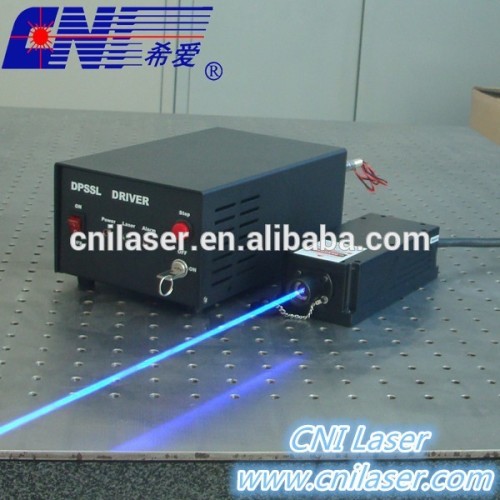 DPSS Blue Laser for Fluorescence sensors / Chip inspection