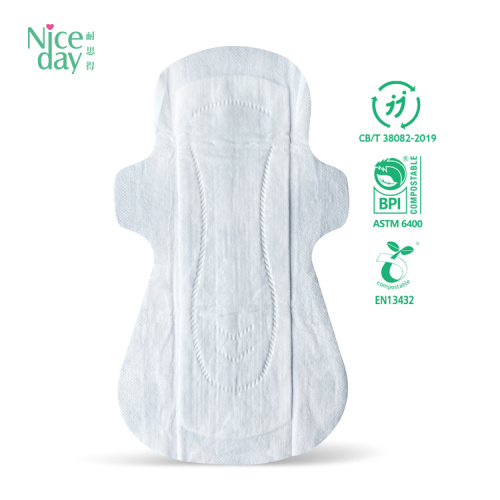 Hypoallergenic Organic bio Feminine Hygiene pad