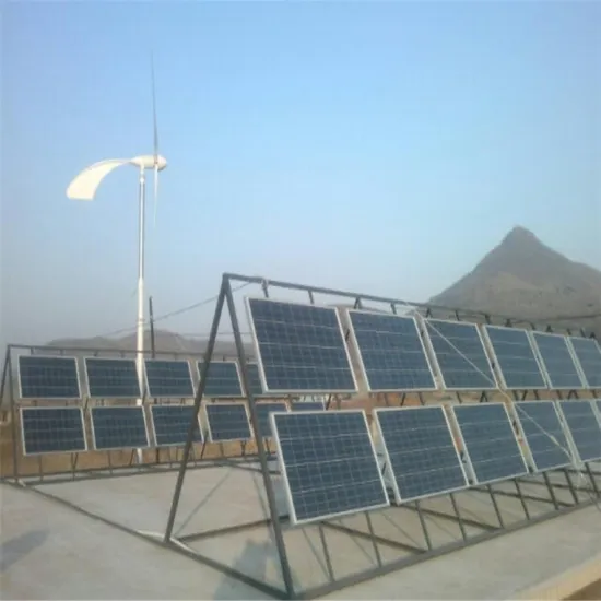 Hot! windmill 5KW off grid hybrid solar wind power generator