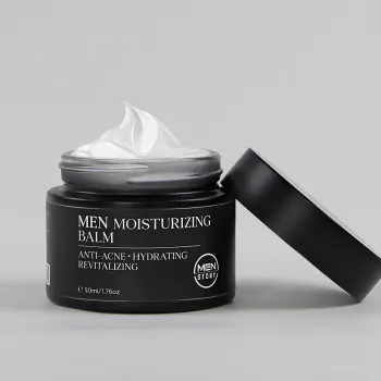 2021 Private Label Men's Skin Care Moisturizing Balm with Meadowfoam Seed Oil and Ginger Extract