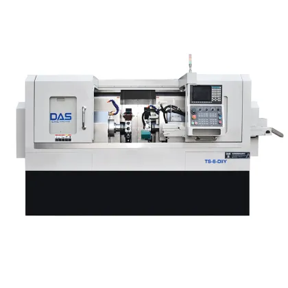 High Precision China Brand DAS Dual Spindle Dual Channel CNC Lathe for Teaching and Automatic Operations