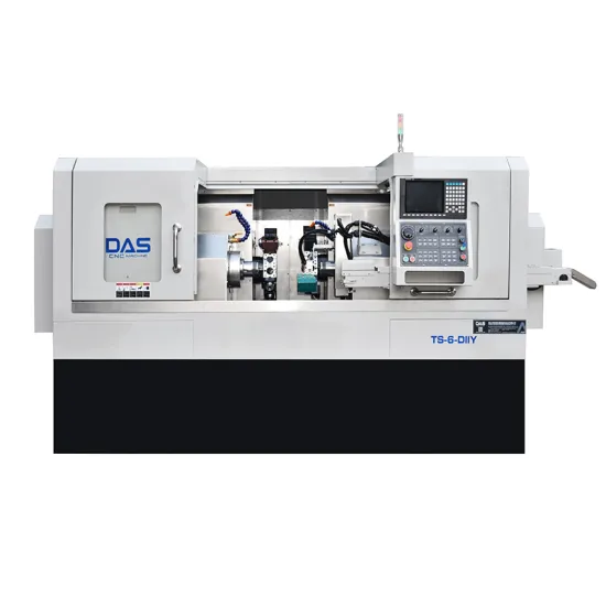 High Precision China Brand DAS Dual Spindle Dual Channel CNC Lathe for Teaching and Automatic Operations
