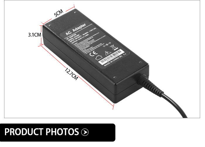 19.5v 3.9a Ac laptop adapter 76w