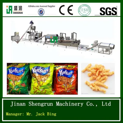 Cheetos Snack Extruder Machine Plant