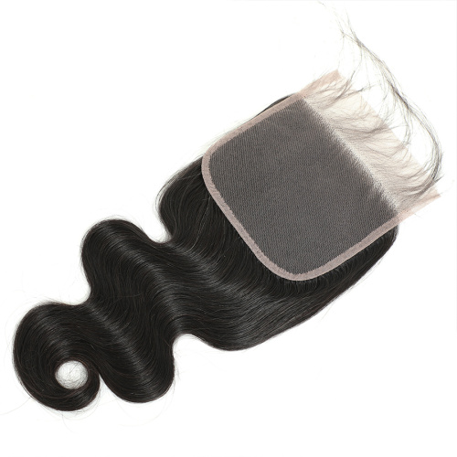 Free Sample Cuticle Aligned 2x4 2x6 4x4 6x6 7x7 Human Hair Lace Closure, Unprocessed 100% Peruvian Human Hair With Lace Closure