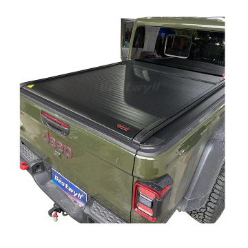 Electric Roller Bed Cover for Jeep Gladiator JT 5 E-K59 by BESTWYLL