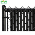 ISO factory PVC coated diamond fence garden fence