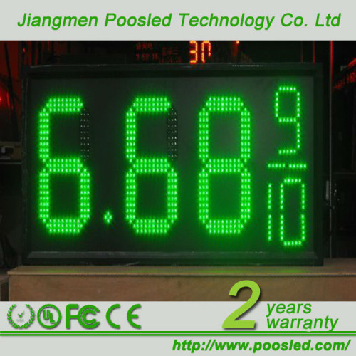 Digital Number LED Gas Price Display Board