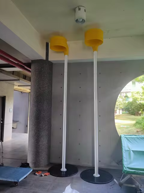 movable aluminum alloy korfball hoop