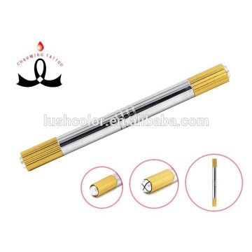 Hot selling double head manual hand permanent makeup tools