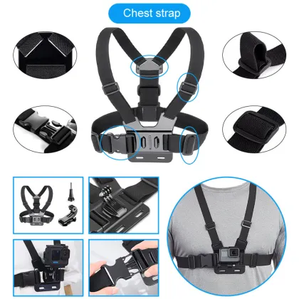 84 In 1 Action Sports Camera Accessories for Go Pro / Akaso / Xiaomi / Hero8 Full Sport Camcorder Kit