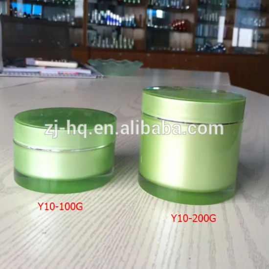 Acrylic Cosmetic Jar Round Cosmetic Jar 200ml