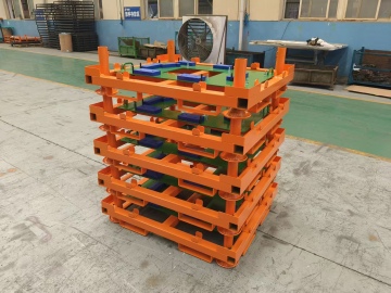 Custom Stackable Heavy Duty Industrial Steel Storage Pallet
