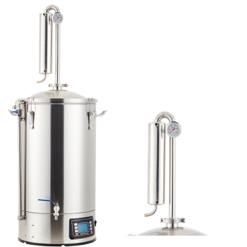 35/65L Home Use All-In-One Brewing Distillation System with 60 Liter Mash Tun