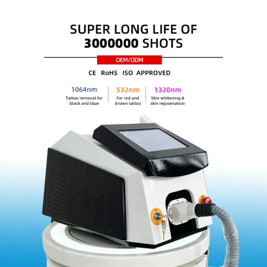 CE Approved Portable Picosecond Laser Tattoo Removal Machine