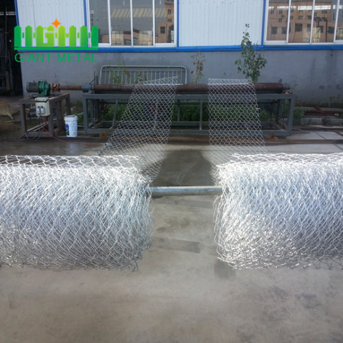 twist twist heavy galvanized tenunan gabion tenunan