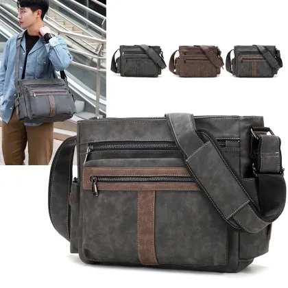 Business Notebook Messenger Bag For Men Business Bag