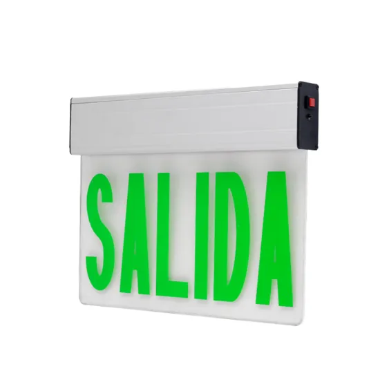 UL and cUL Certified LED Emergency Exit Sign - SALIDA JEL1GW