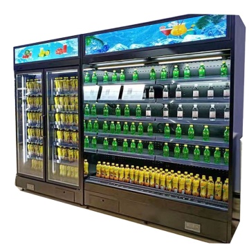 Display frigorifero per bevande per porte in vetro