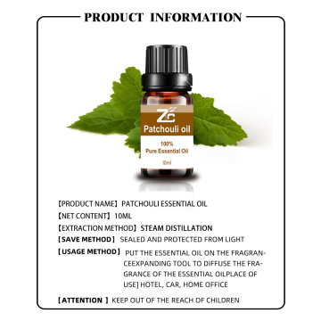 Pure Natural Patchouli Essential Oil for Body Care