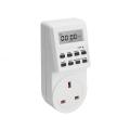 Digital Timer Socket mit britischer Stecker