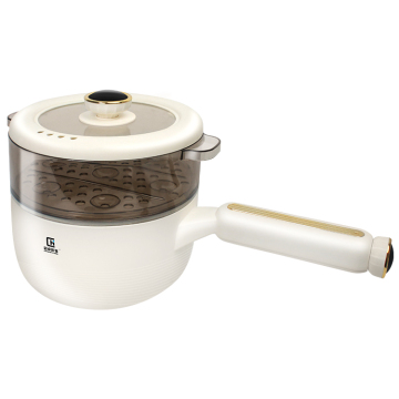 Mini Multi-Function Electric Cooker: Rice Cooker, Frying Pan, and Hot Pot with Non-Stick Coating