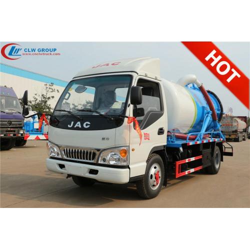 รถบรรทุกทำความสะอาดท่อระบายน้ำ JAC 4000litres ใหม่เอี่ยม