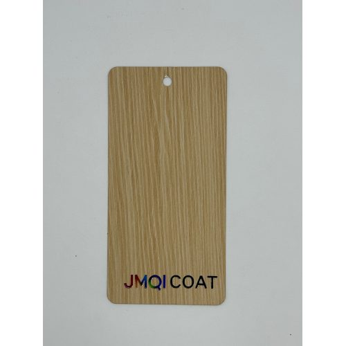 Порошковое покрытие с переносом зерна светлого дуба