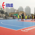 Tilhas de basquete ao ar livre pisos esportivos entrelaçados