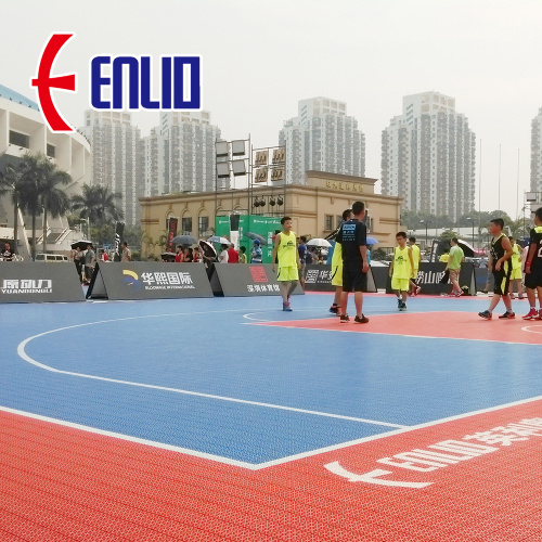 Multi-purpose Outdoor Sports Flooring Court Tiles