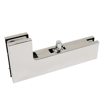 Stainless steel glass curved clip arc patch accessories