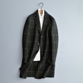 Men's Plaid Wool Jacket Factory Wholesale Custom