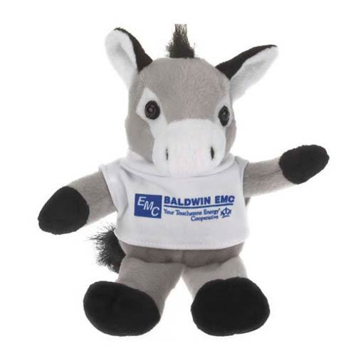 cute soft toy donkey , new design stuffed plush donkey