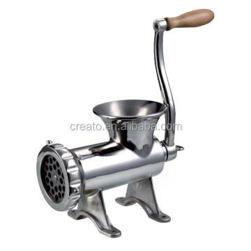 Professional Grade Stainless Steel Manual Meat Grinder: Your Reliable Kitchen Helper