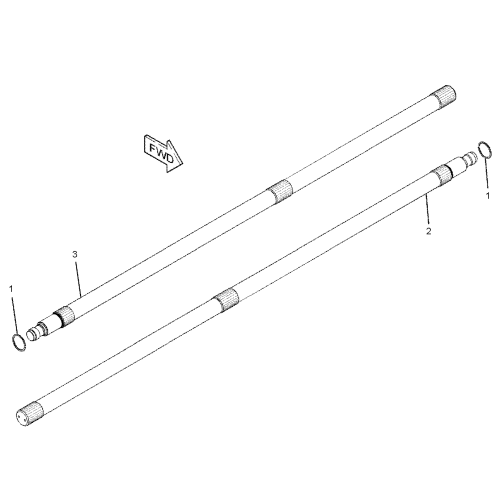 246-5268 246-5267 SHAFT FOR 793D