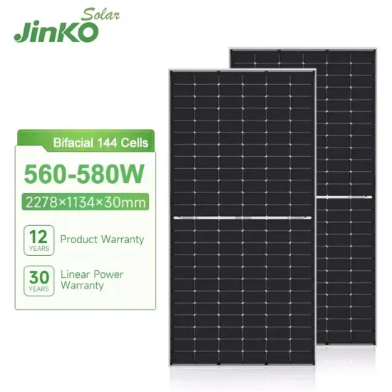 Jinko Solar Panels: 560W, 565W, 570W, 575W, and 580W High-Efficiency Energy Panels for PV Solar Power Array