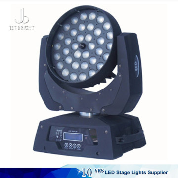 36 pcs 18W zoom led moving head wash