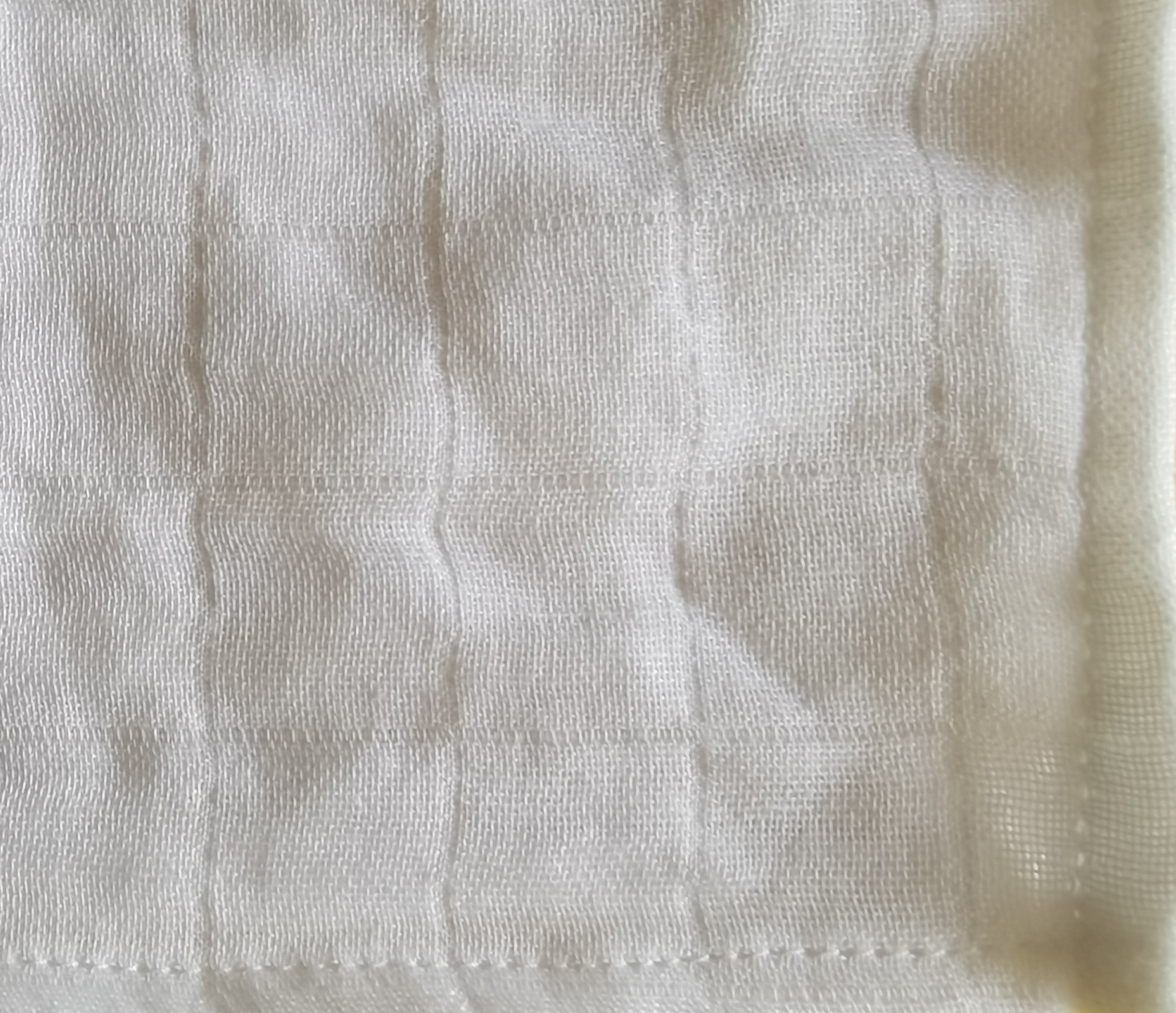 bamboo/cotton soft pre-washed muslin face cloth