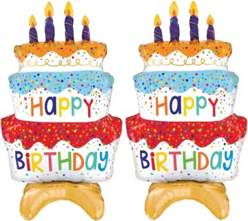 Customizable Standing Foil Balloon for Party Designs