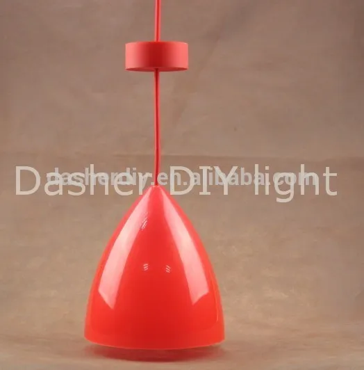 Morden colorful PVC pendant lights pendant lamp