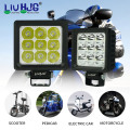 9 Led Square Led Motorcycle Lights