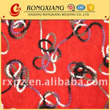 Fashion Embroidered Fabric chiffon fabric for maxi dress