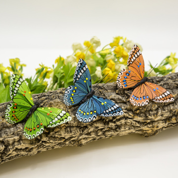 Small butterfly christmas tree