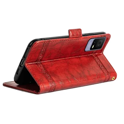 Side Buckle Luxury Mobile Phone Case for TCL Phones