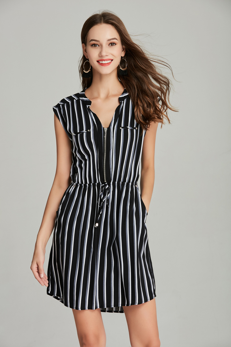 side pokcets ladies dress