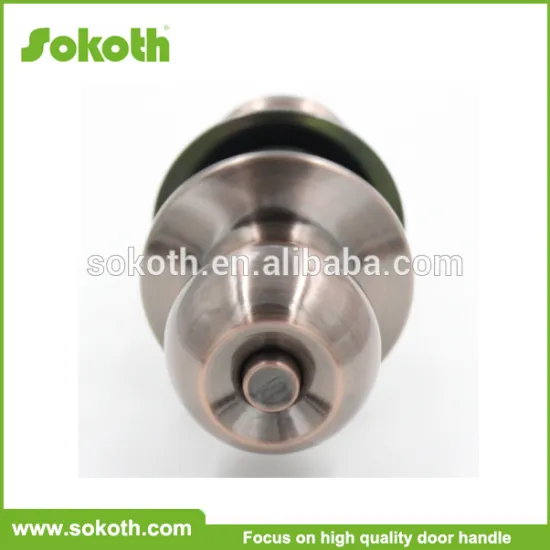2015 Sokoth hot sale cylindrical lock ,double handle door lockdoor handles and locks prices